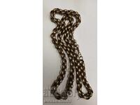 VERY LONG SILVER MEN'S CHAIN - 90 CENTIMETERS LENGTH