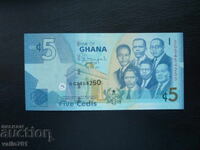 GHANA 5 CEDI 2015 NOU UNC