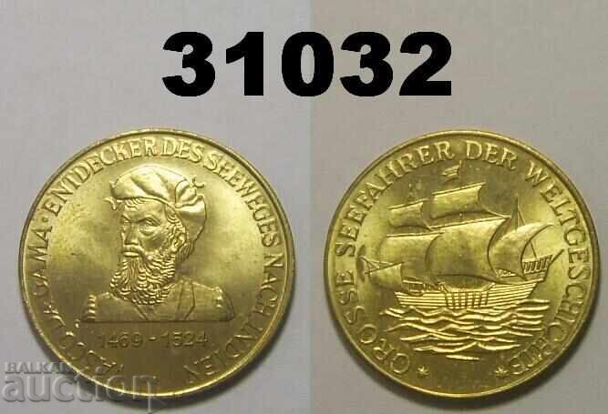 Vasco Da Gama 1469-1524 Plaque Medal