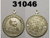 Wilhelm II Regierungs 1888 Germany medallion