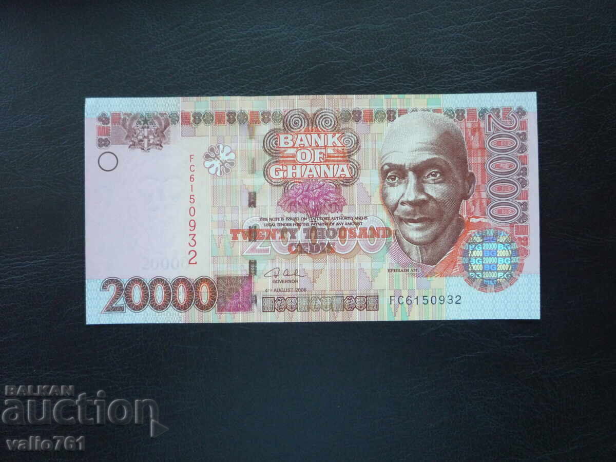 GHANA 20000 20 000 CEDIS 2006 NOUĂ UNC
