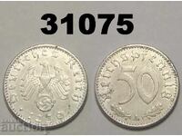 Germania 50 pfennig 1939 O zvastica