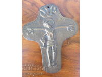 Old bronze cross