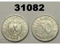 Германия 50 пфенига 1935 F