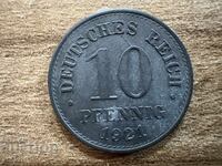 Germany - 10 Pfennig (1921)