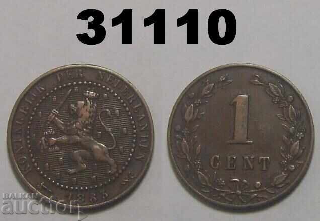 Netherlands 1 cent 1883 Netherlands 1 cent 1883