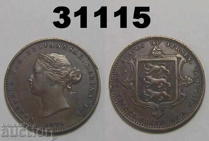 Jersey 1/26 shilling 1870 Jersey 1/26 shilling 1870
