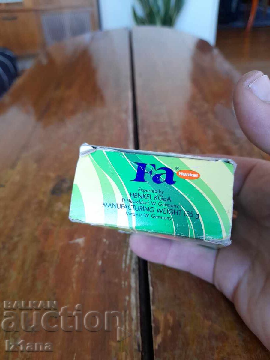 Old soap Fa with price 27.00 BGN | € 13.80 Old soap Fa with price 27.00 BGN | € 13.80