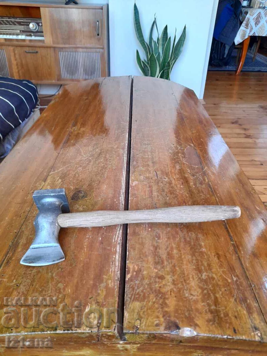 Old meat mallet, hammer, cleaver