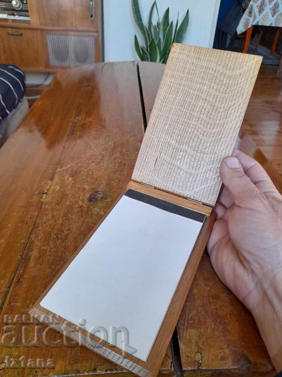 Caiet vechi din lemn - 5