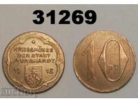 Murrhardt 10 pfennig 1918 Bani de urgență