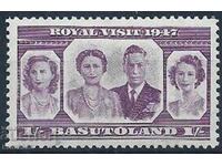 GB/Basutoland-1947-KG VI-Vizite ale familiei regale.,MLH