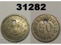 R! Kornwestheim 50 pfennig 1918 Bani de urgență