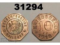 Gaildorf 10 pfennig 1918 bani de urgență