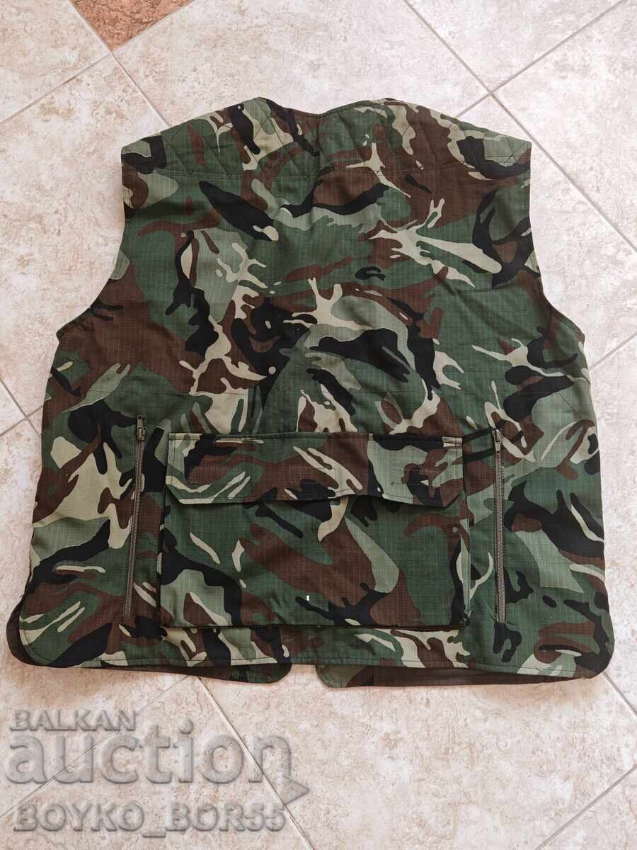 Български Военен Камуфлажрен Елек Размер XL с цена 57.00 лв. | € 29.14 Български Военен Камуфлажрен Елек Размер XL с цена 57.00 лв. | € 29.14