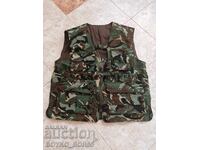 Bulgarian Military Camouflage Vest Size XL