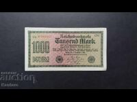 Bancnota - GERMANIA - 1000 Marci - 1922