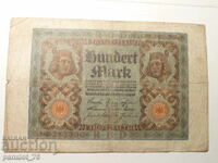 BANKNOTE 100 MARK 1920