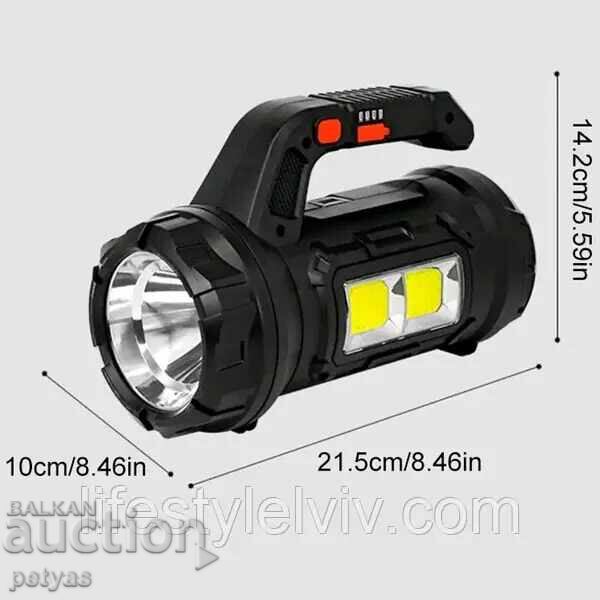 Licitație Lanternă/lumină de urgență/instrument puternic reîncărcabil Licitație Lanternă/lumină de urgență/instrument puternic reîncărcabil