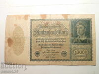 ΤΡΑΠΕΖΟΓΡΑΜΜΑ 10000 REICHMARK 1922