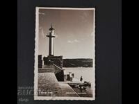 Varna Lighthouse 1939 Paskov old postcard photo