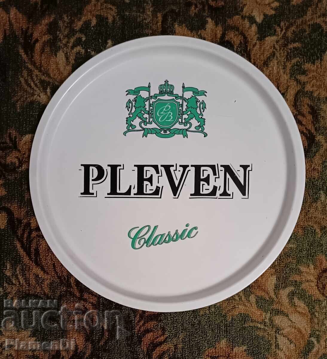 Advertising board, serving tray