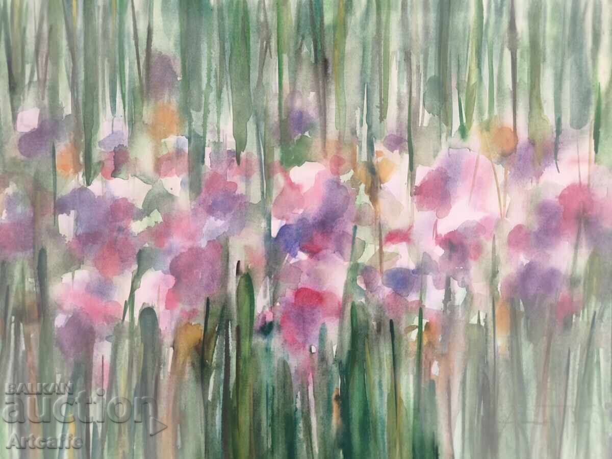 Άγγελος Πατσαμάνοφ - Λουλούδια ακουαρέλα - 5 Άγγελος Πατσαμάνοφ - Λουλούδια ακουαρέλα - 5