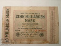 BANKNOTE 10 BILLION REICHMARK 1923