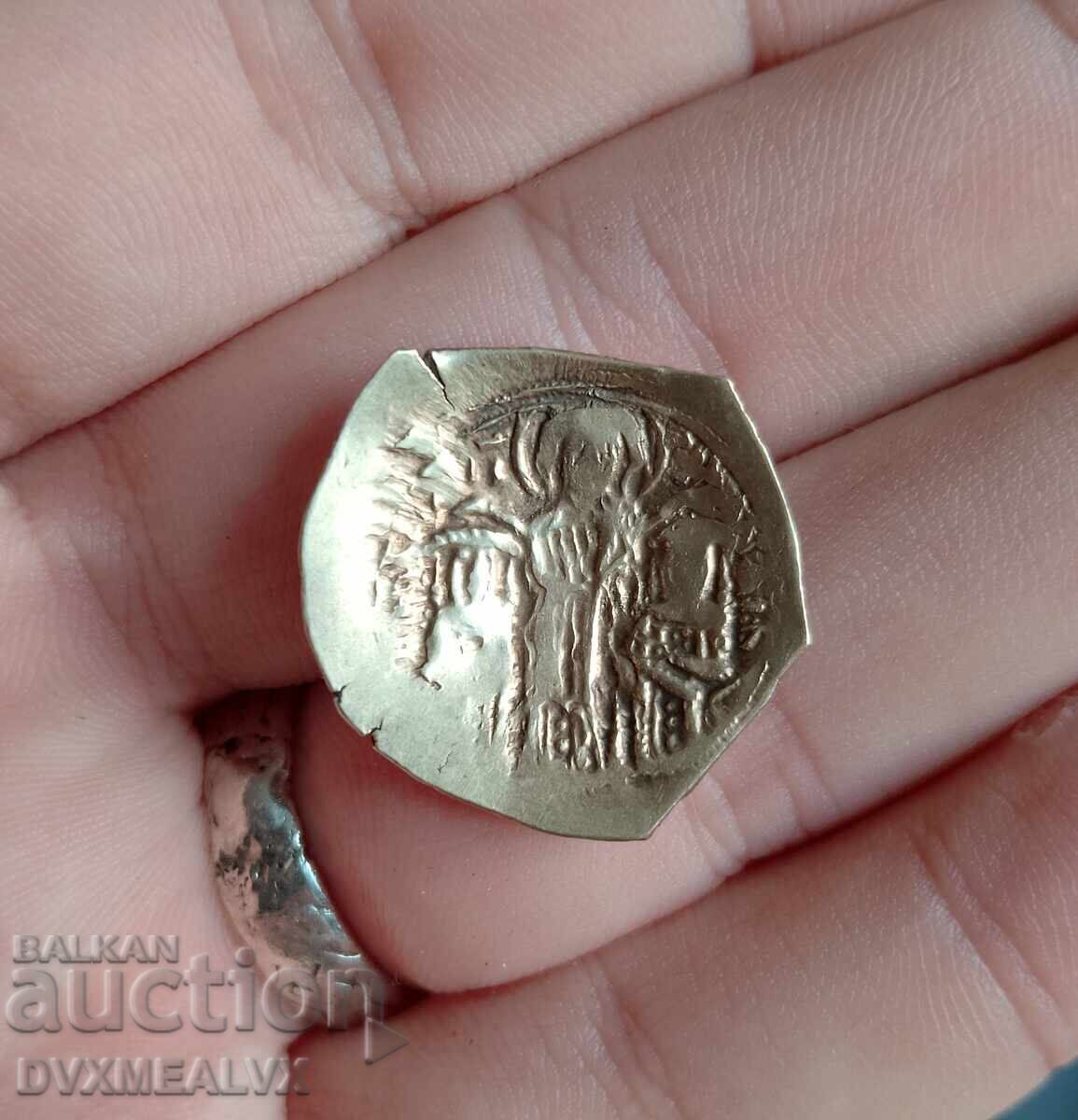 Rare gold hyperperon of Andronicus II - READ THE DESCRIPTION - 5 Rare gold hyperperon of Andronicus II - READ THE DESCRIPTION - 5