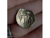 Rare gold hyperperon of Andronicus II - READ THE DESCRIPTION