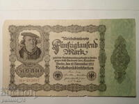 BANKNOTE 50000 REICHMARKS 1922