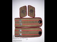 Epaulettes. Buttonhole set