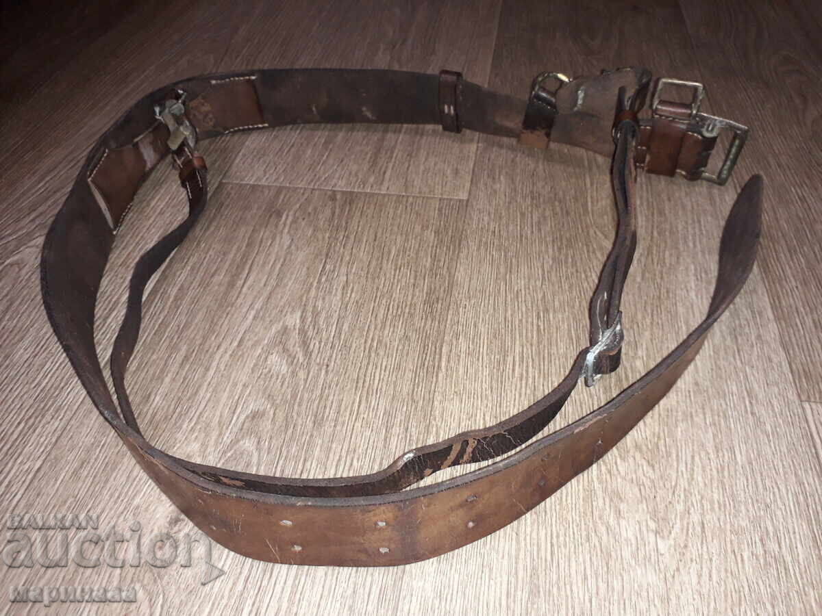 ОФИЦЕРСКИ КОЖЕН КОЛАН С ПОРТУПЕЙ с цена € 7.67 | 15.00 лв.