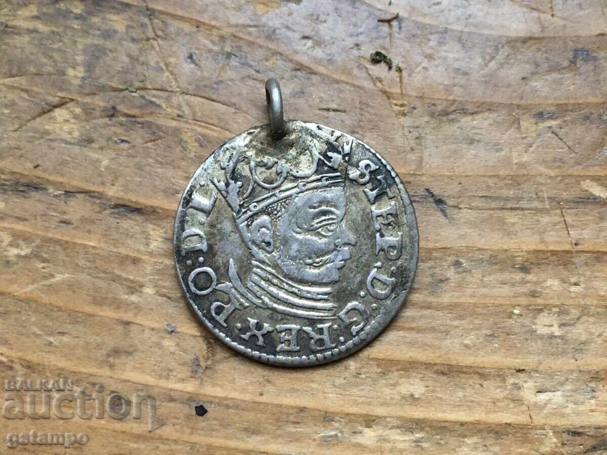 Medallion 3 groschen Poland 1584 - 6 Medallion 3 groschen Poland 1584 - 6