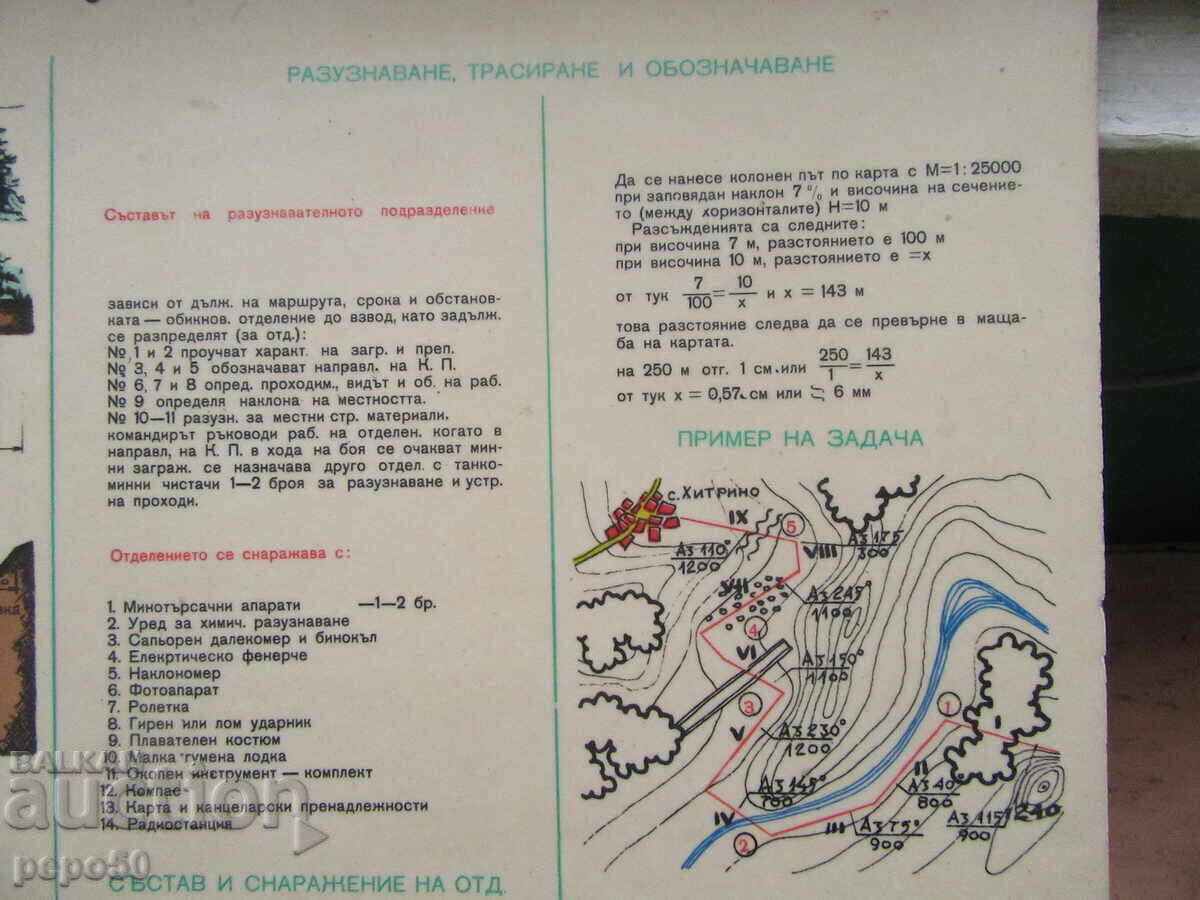 Auction  GETINAX BOARD FROM THE TIME OF THE BNA - 46.5 x 51 cm.