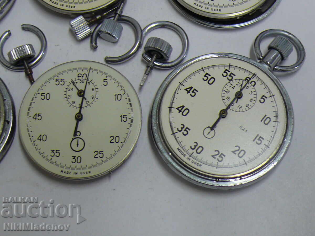 Доставка на Лот Хронометри Агат СССР механизми