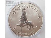 Cangur de argint 1 oz 1996 Australia