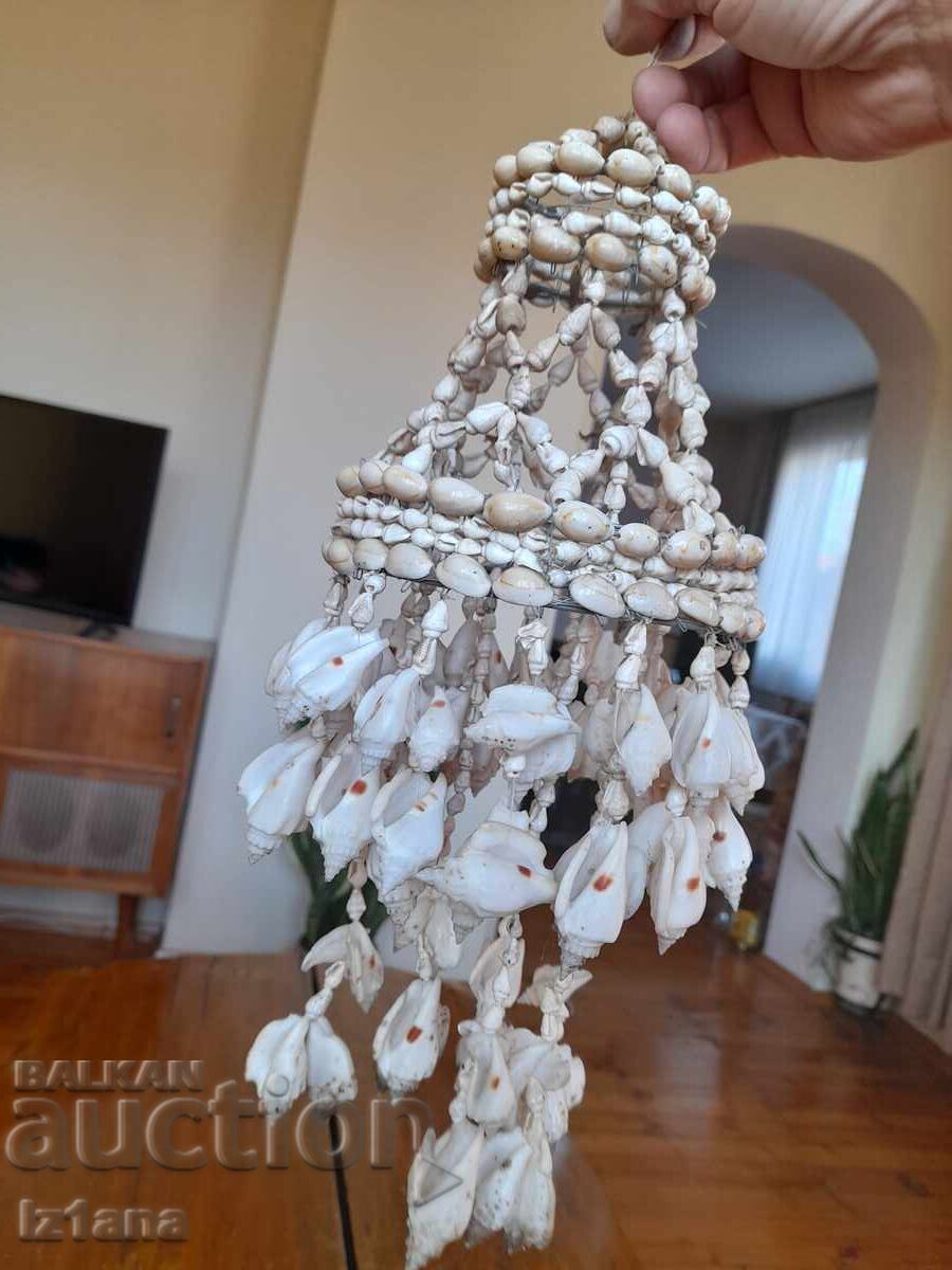 Old seashell chandelier - 5 Old seashell chandelier - 5