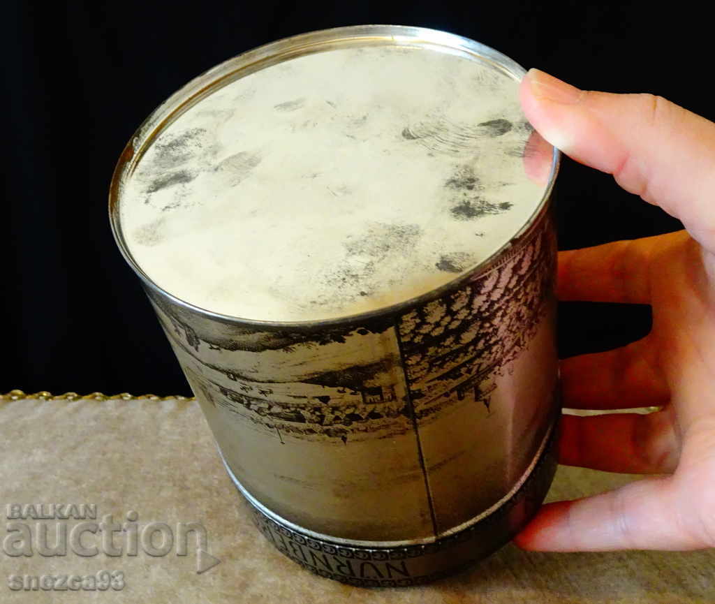 Bavarian metal spice box. - 6 Bavarian metal spice box. - 6