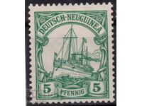 Германия/New Guinea-1910-Кайзерова яхта''Хохенцолерн",MNG