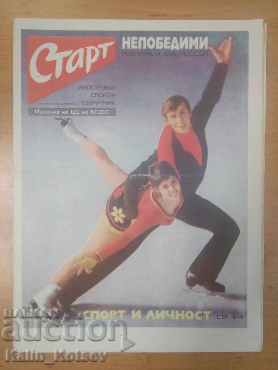 z-l "Start" numărul 193 din 11 februarie 1975 (Academic Sofia)