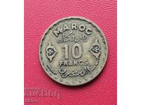 Maroc - 10 franci 1952