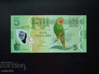 FIJI 5 DOLLARS 2013 NEW UNC POLYMER