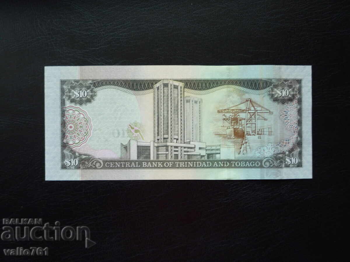 TRINIDAD AND TOBAGO 10 DOLLARS 2006 NEW UNC with price 10.00 BGN | € 5.11 TRINIDAD AND TOBAGO 10 DOLLARS 2006 NEW UNC with price 10.00 BGN | € 5.11
