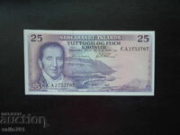 ISLANDA 25 KRONOS 1961 NOU UNC