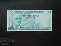 ISLANDA 100 KRONER 1961 NOU UNC