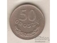 +Poland 50 groschen 1949 copper-nickel