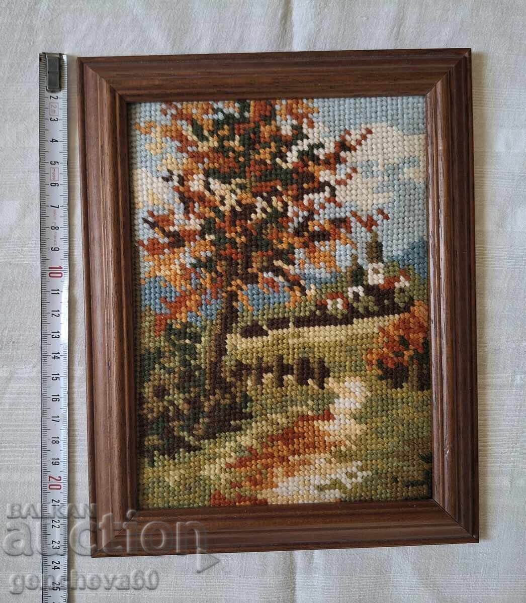 Τοπίο ταπισερί,,Φθινόπωρο"