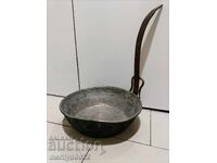 Old copper pan, copper, tray, copper vessel