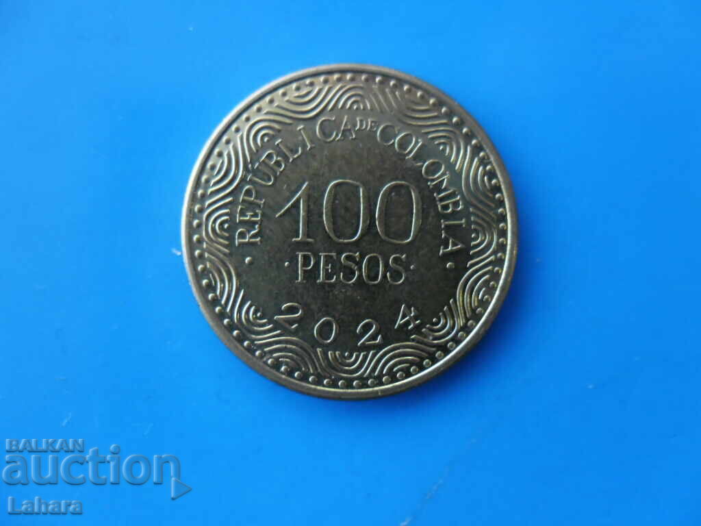100 πέσος 2024 Κολομβία 100 πέσος 2024 Κολομβία